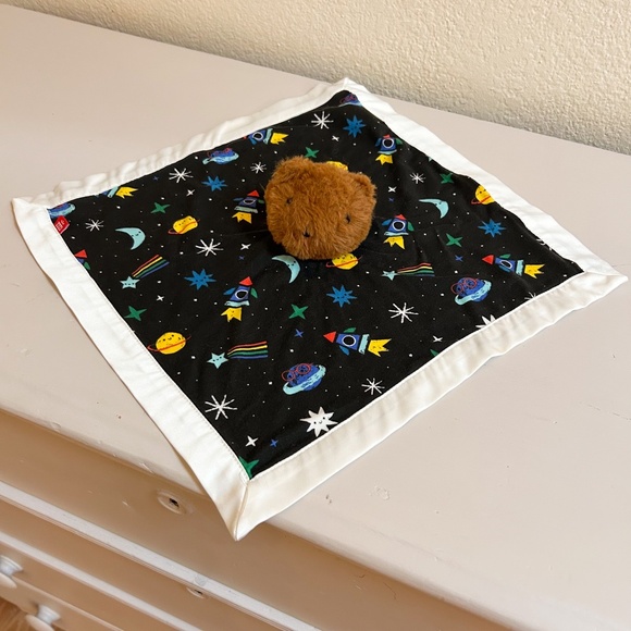 MAGNETIC ME Space Chase Plush Bear Lovey - blanket plush - baby - brown bear - Picture 2 of 9